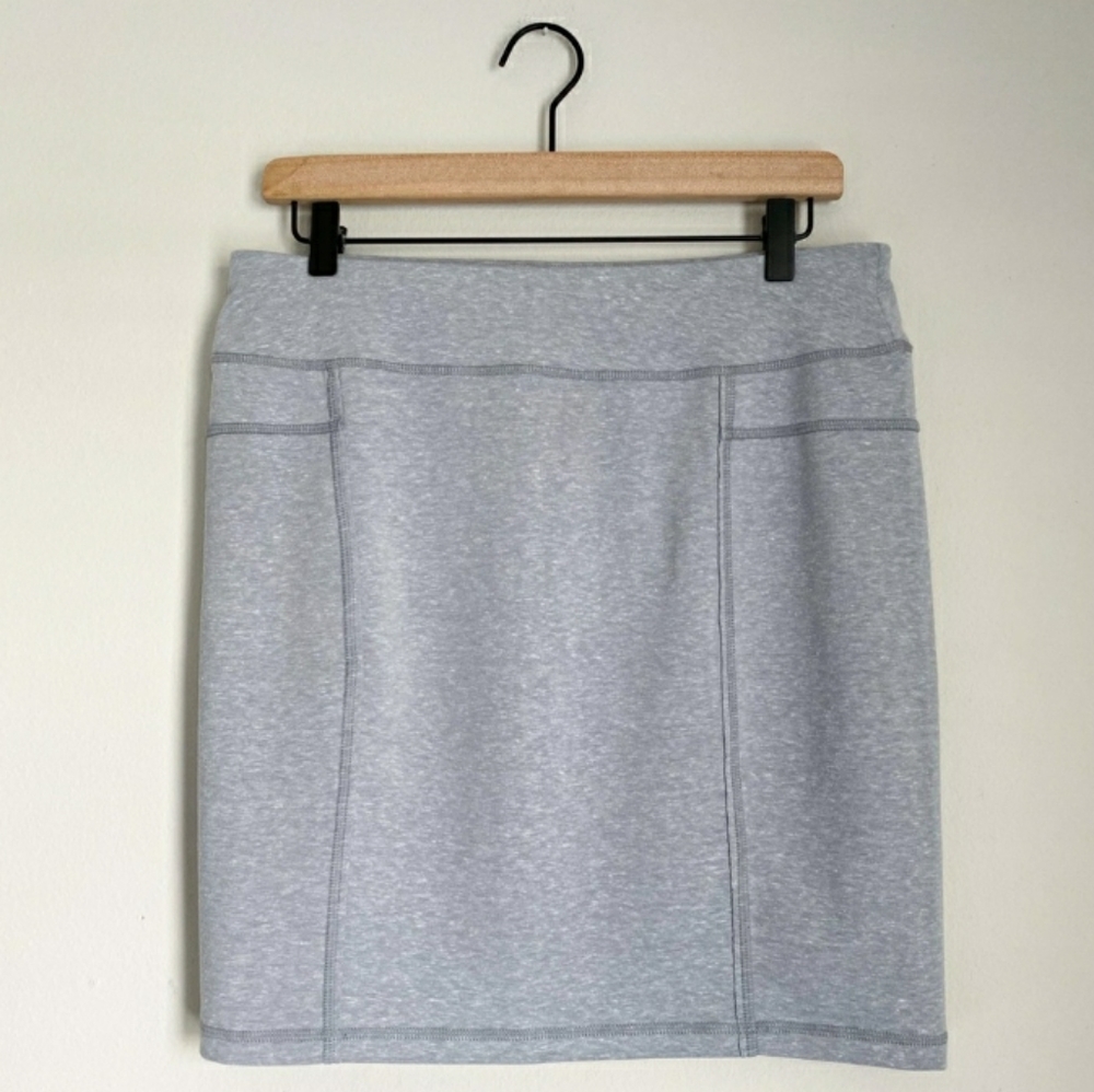 Athleta Soho Light Gray Skirt